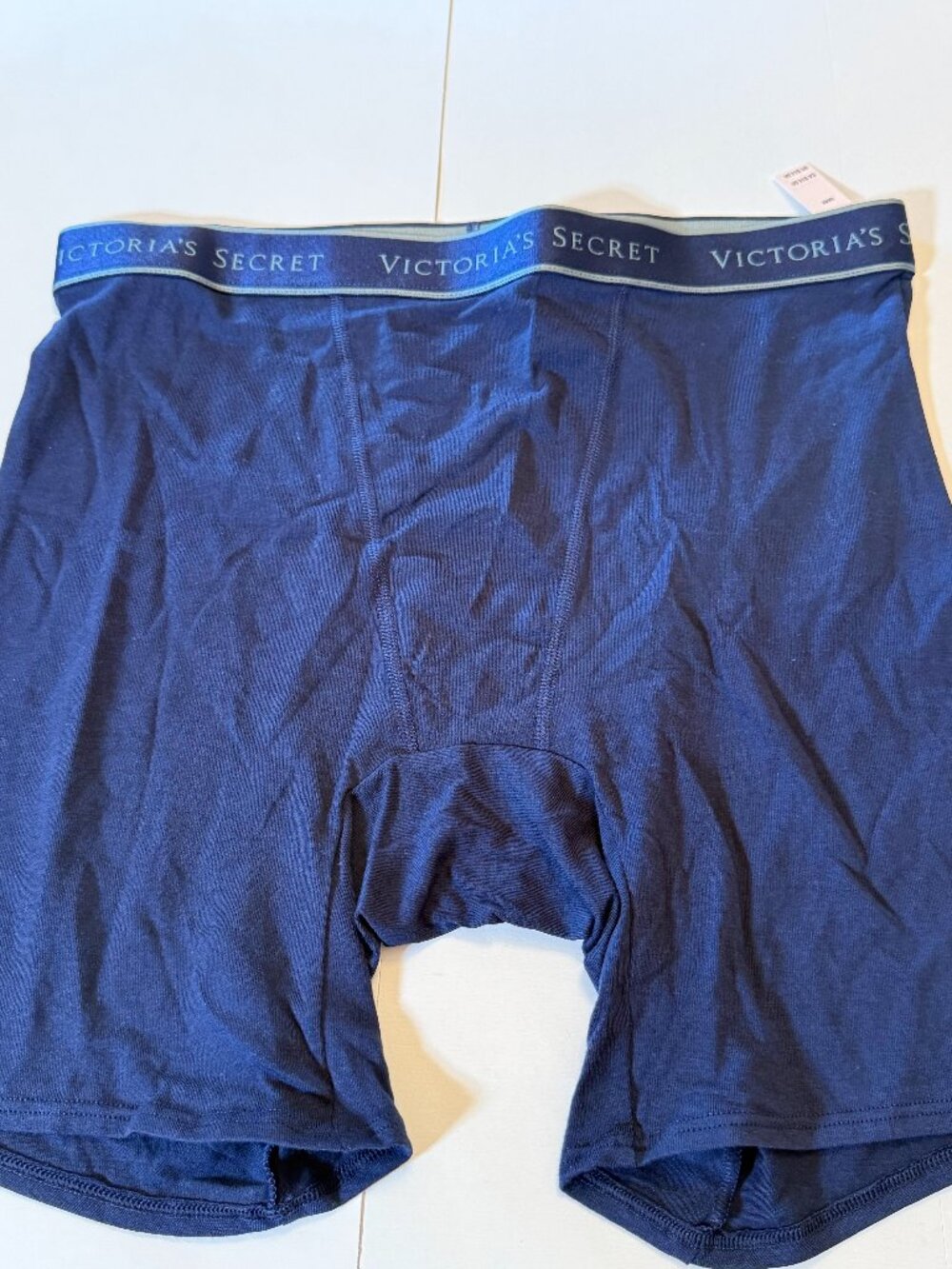 Victoria's Secret Blue Boy Brief/Slip Women's M New With Tags!